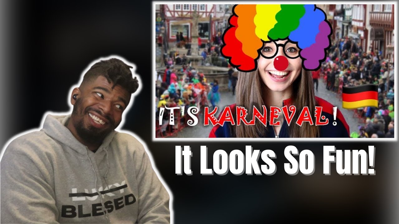 AMERICAN REACTS TO CARNIVAL IN GERMANY - People go crazy!!! | Feli from Germany