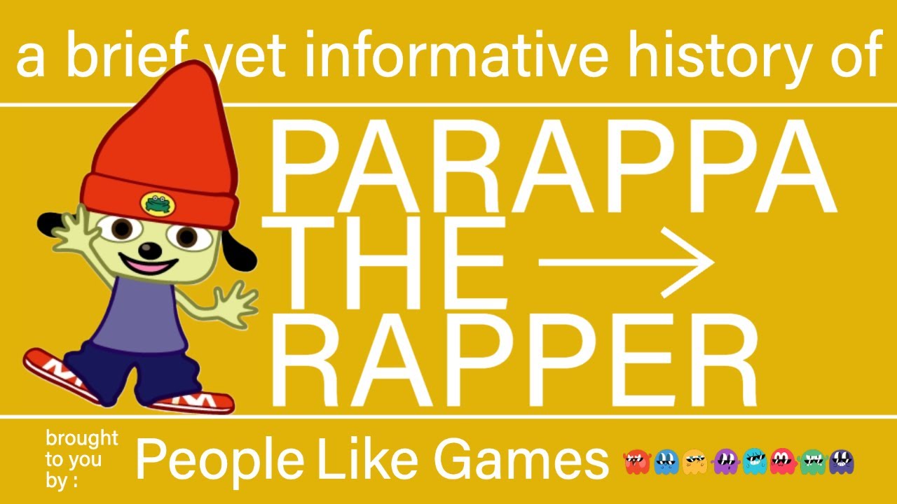 a brief yet informative history of Parappa the Rapper