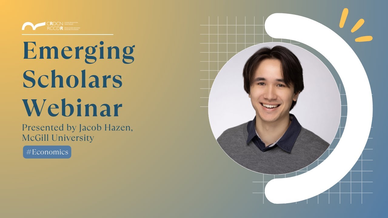 Emerging Scholars Webinar - Jacob Hazen