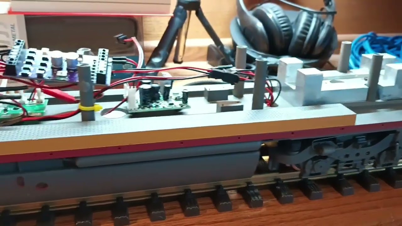 Installation Complete of the Blunami Board into My G Scale SD40 