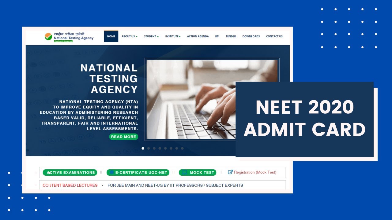 News Updates: NEET 2020 Admit Card Likely To Be Out On July 11 | Education Abroad