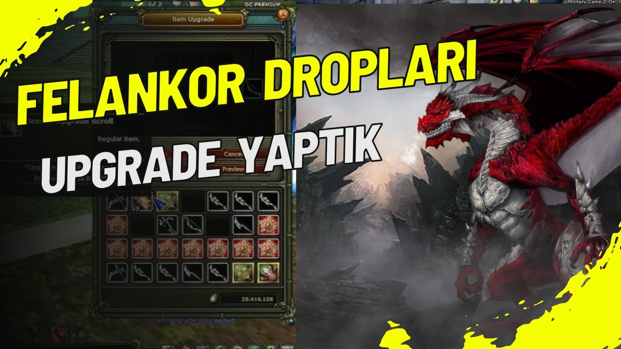 KNİGHT ONLİNE ZERO +8 UPGRADE YAPTIK | CHARLARIMIZ GÜÇLENİYOR
