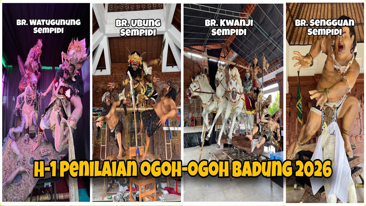 H-1 Penilaian Ogoh Ogoh Badung 2026 Part 2