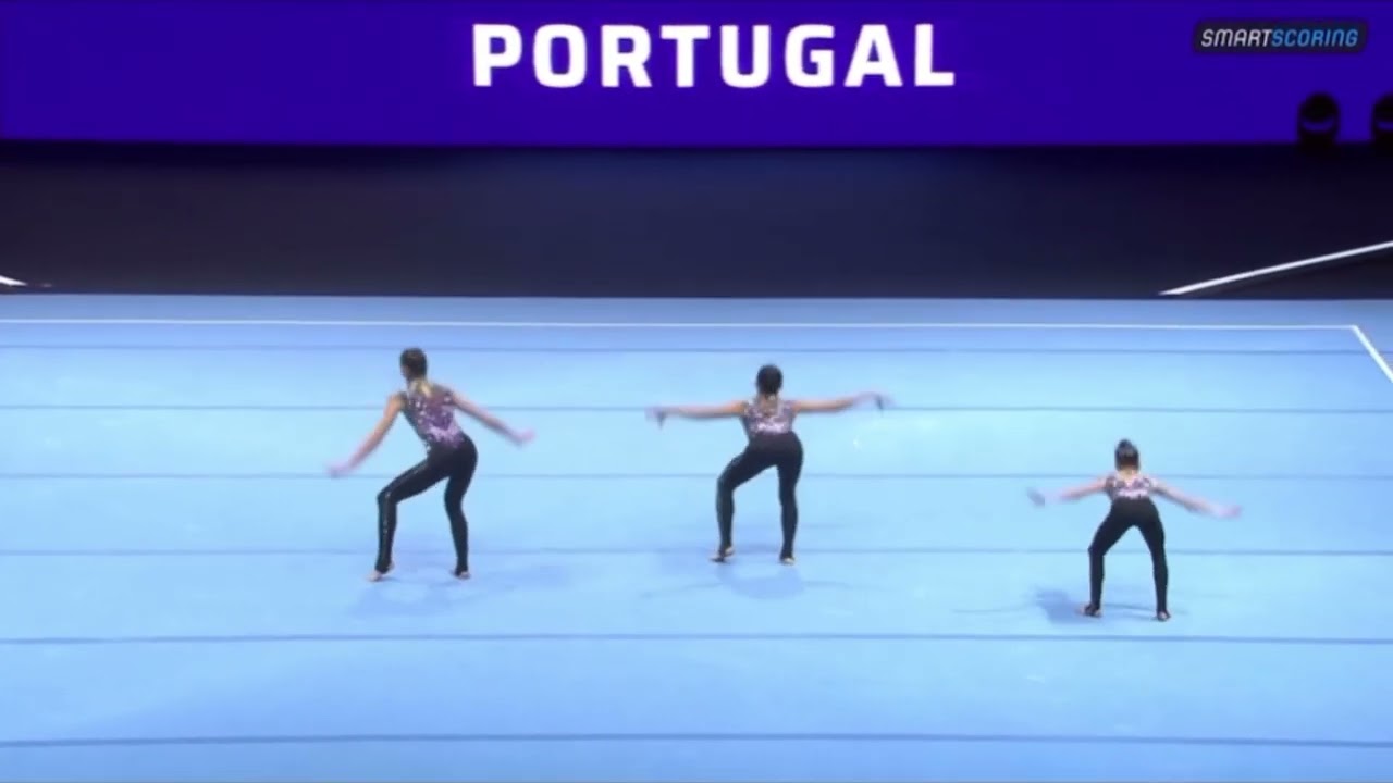 Marta Oliveira, Leonor Carreira and Ema Fernandes - WG 12/18 - WAGC BAKU 2022
