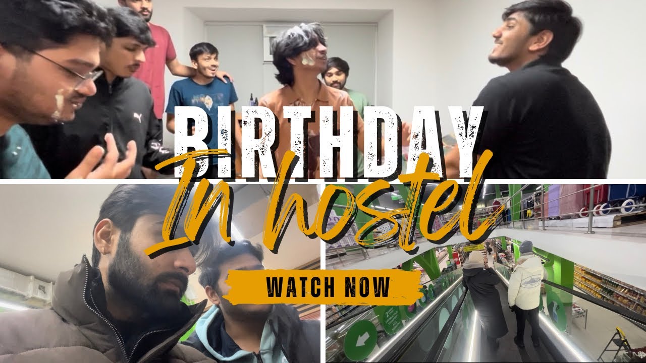 How we celebrate birthday in hostel ||aktobe||