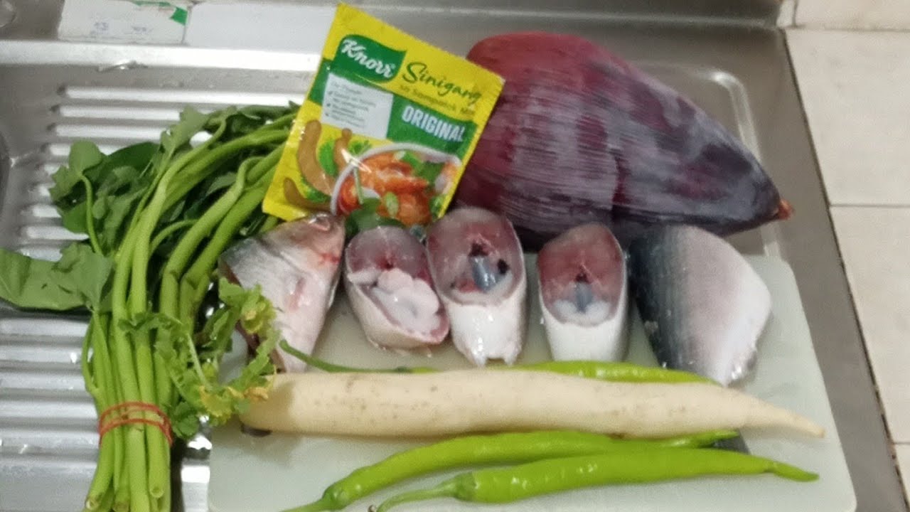 Osang Raketera is live! How To Cook Sinigang Bangus with Banana Blossom 