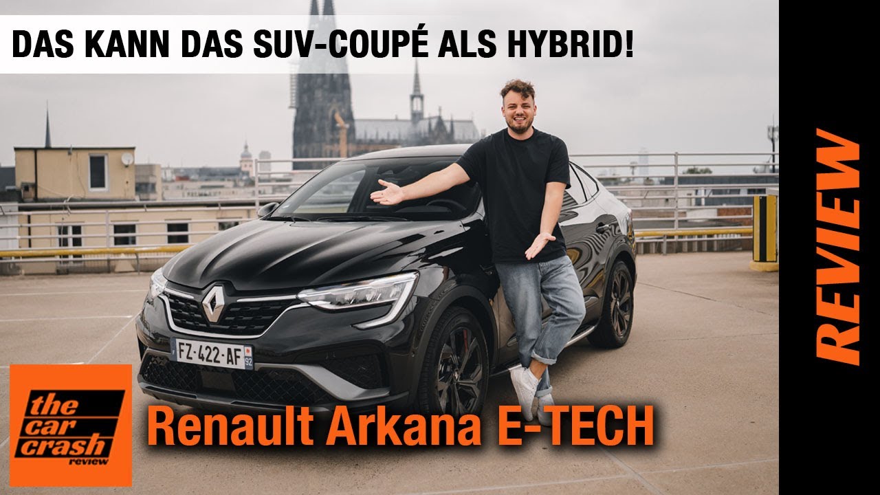Renault Arkana E-TECH Hybrid (2021): SUV-Coupé für 32.650€?! Fahrbericht | Review | Test | R.S. Line