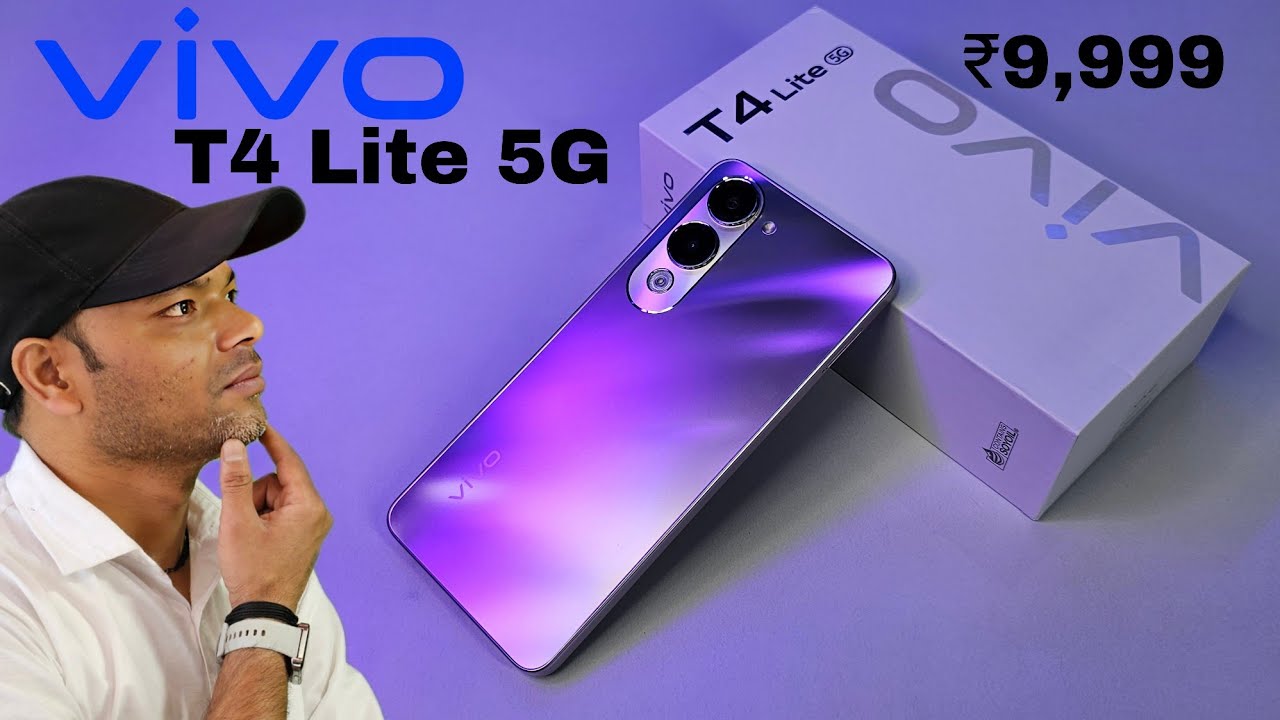 Vivo T4 Lite 5G Unboxing & Review | Camera | Price