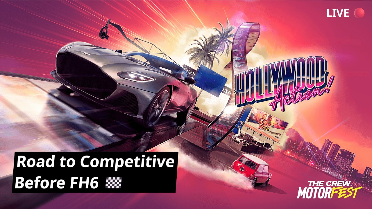 LIVE 🔴The Crew Motorfest - Grinding Grand Races… Getting Competitive Before FH6 👀🏎️