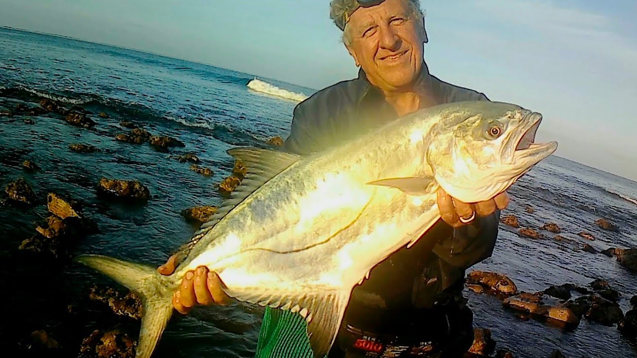 Struisbaai fishing: Leervis, Elf and Kob on lures.