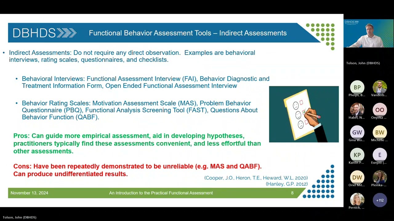 Introduction to the Practical Functional Assessment