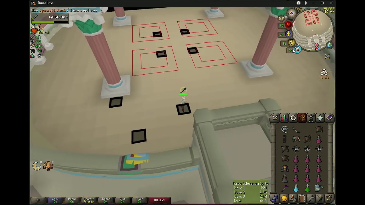 Full Quiver run in budget gear and budget stats