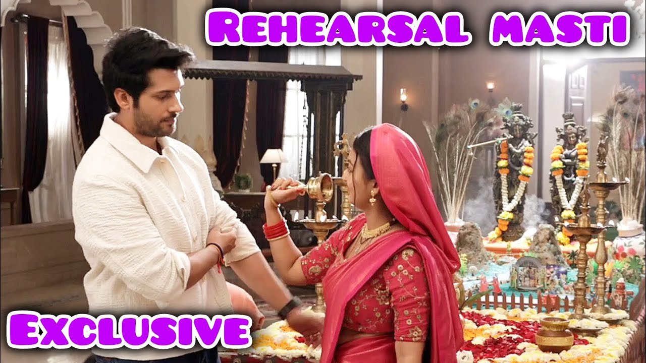 after shoot mishri and raghav ki masti | mishri on location | behind the scene |
