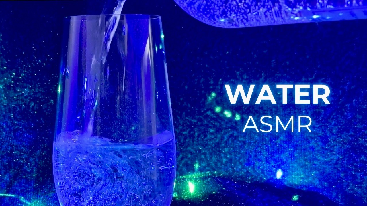 ASMR【ECHO】Water Sound Triggers💧Cools you down❄️(No talking,No mouth sounds)