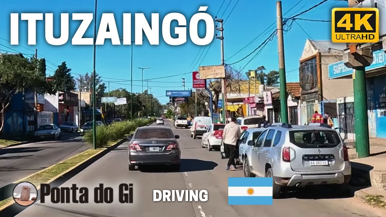 EL JARDÍN DEL OESTE -ITUZAINGO DE PUNTA a PUNTA #driving TOUR 2025 CONURBANO BUENOS AIRES -ARGENTINA