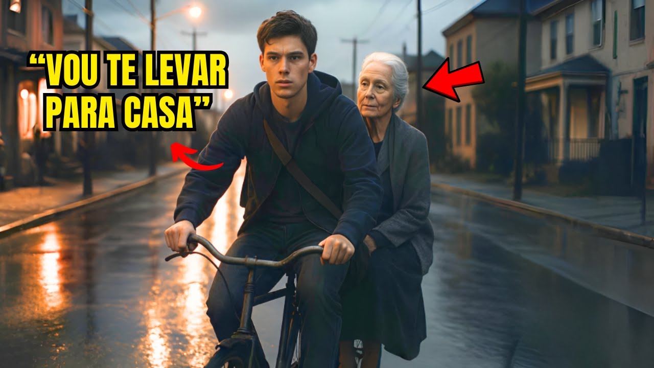 TODOS IGNORARAM A IDOSA NA RUA, MENOS ELE… MAS ELE NÃO SABIA QUE ELA ERA MILIONÁRIA