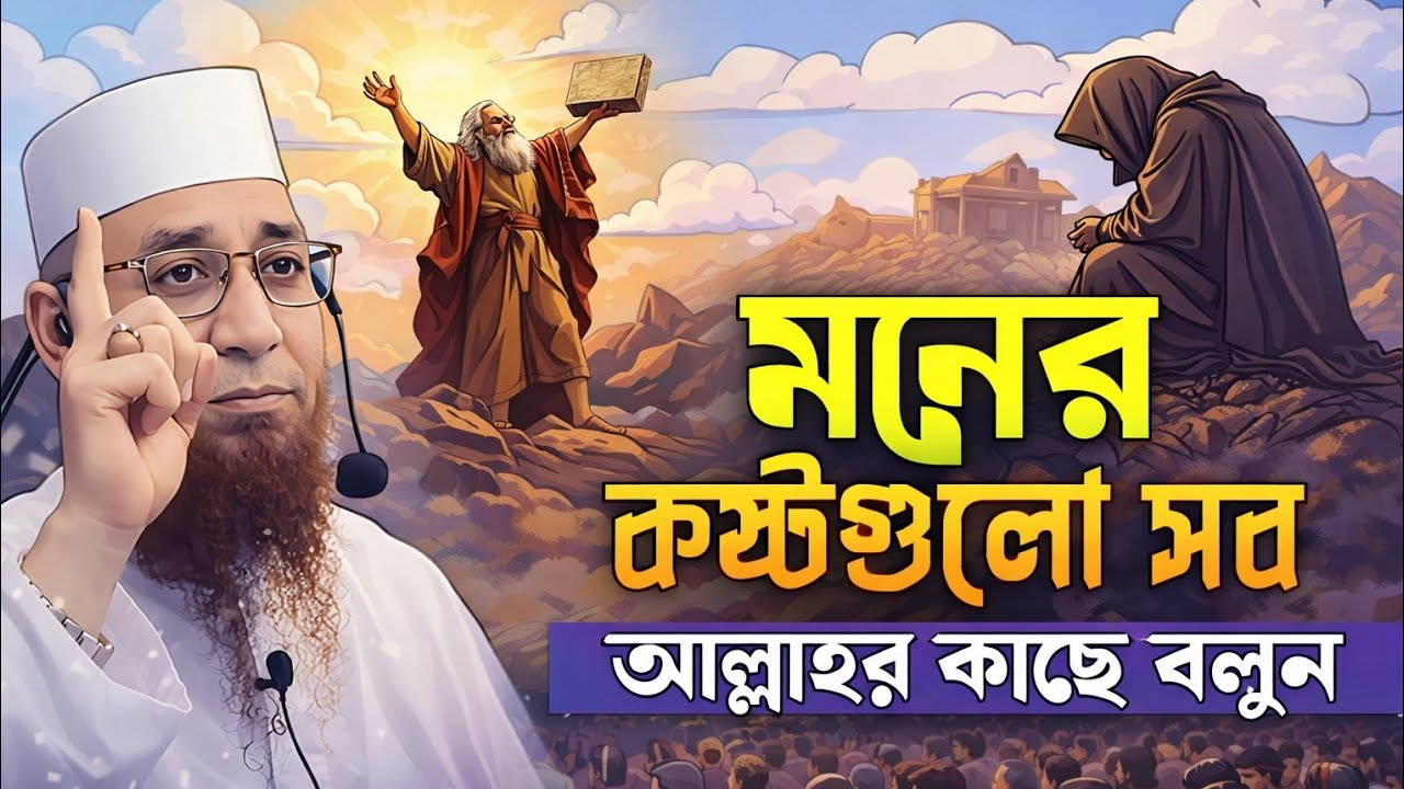মনের কষ্টগুলো সব 🥀❤️মুফতী নজরুল ইসলাম কাসেমী, Mufti Nazrul Islam Kasemi