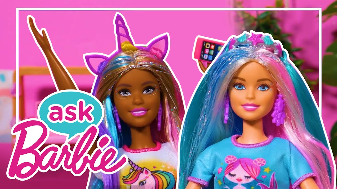 @Barbie | Ask Barbie About Fashion Routines for the FASHION SHOW with the COLOR REVEAL DOLLS! 👗👠✨
