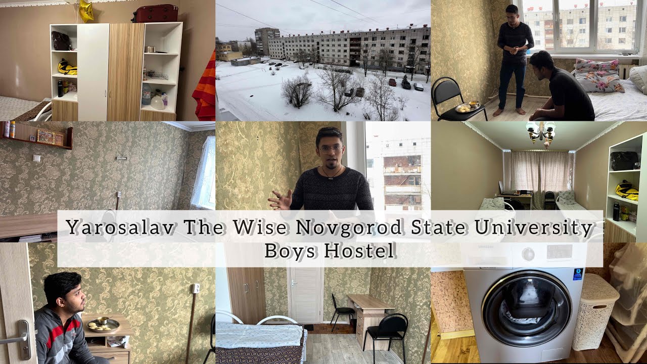 Yaroslav The Wise Novgorod State University, Russia Hostel | MBBS RUSSIA | Russia Boys Hostel