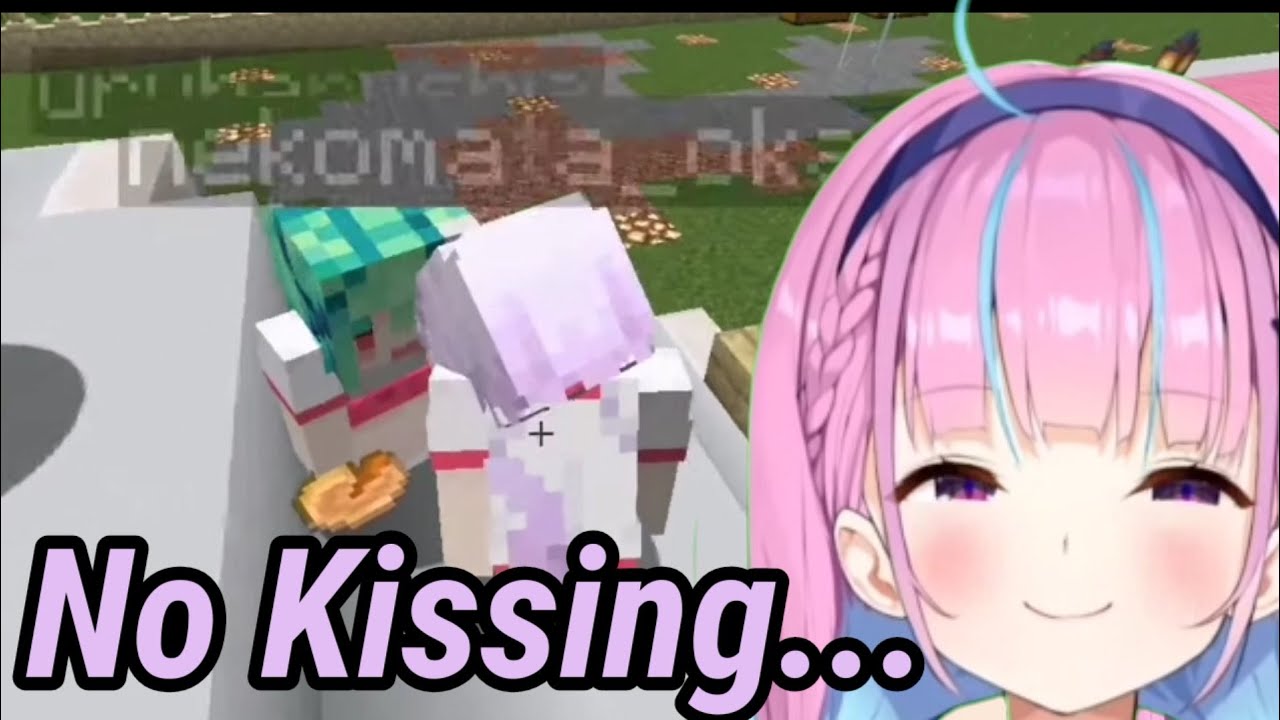 Aqua caught Okayu and Rushia kissing each other