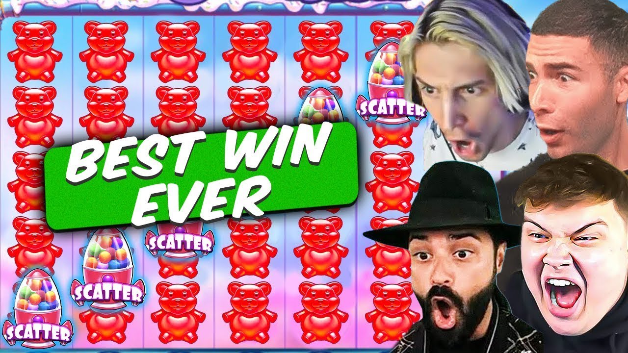 BEST SUGAR RUSH WIN EVER: Top 10 World Record Wins (xQc, Juicy Slots, Ayezee)