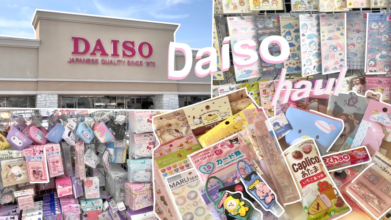 daiso🍡 shop with me & haul ⋆𐙚₊˚⊹♡