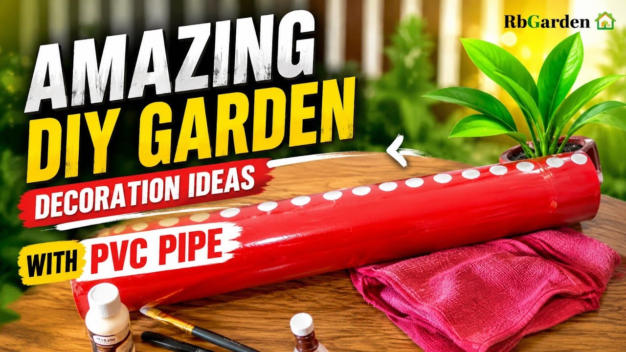Amazing DIY Garden Decoration Ideas With PVC Pipe | Best out of Waste Ideas | Hanging Planter Ideas 
