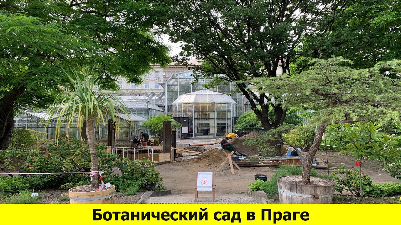 Рай на земле - ботанический сад в Праге