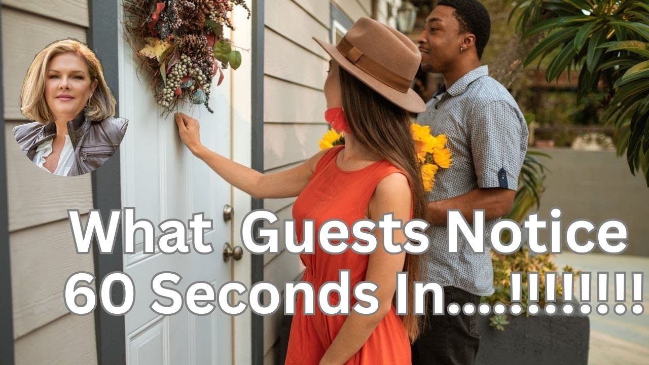 What Guests Notice About Your House in First 60 Seconds!
