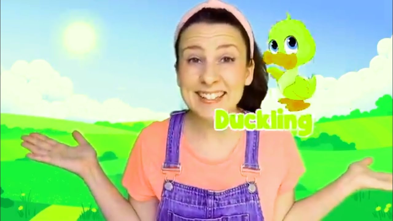 MS RACHEL Learned What Is Baby Duck🦆Called: Duckling 