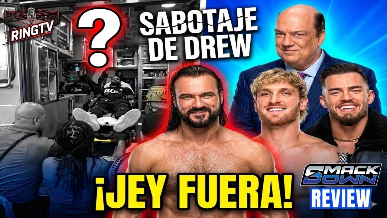 ¡JEY USO AL HOSPITAL! 🚑 Logan Paul entra a la Cámara gracias a Drew McIntyre | SmackDown Review