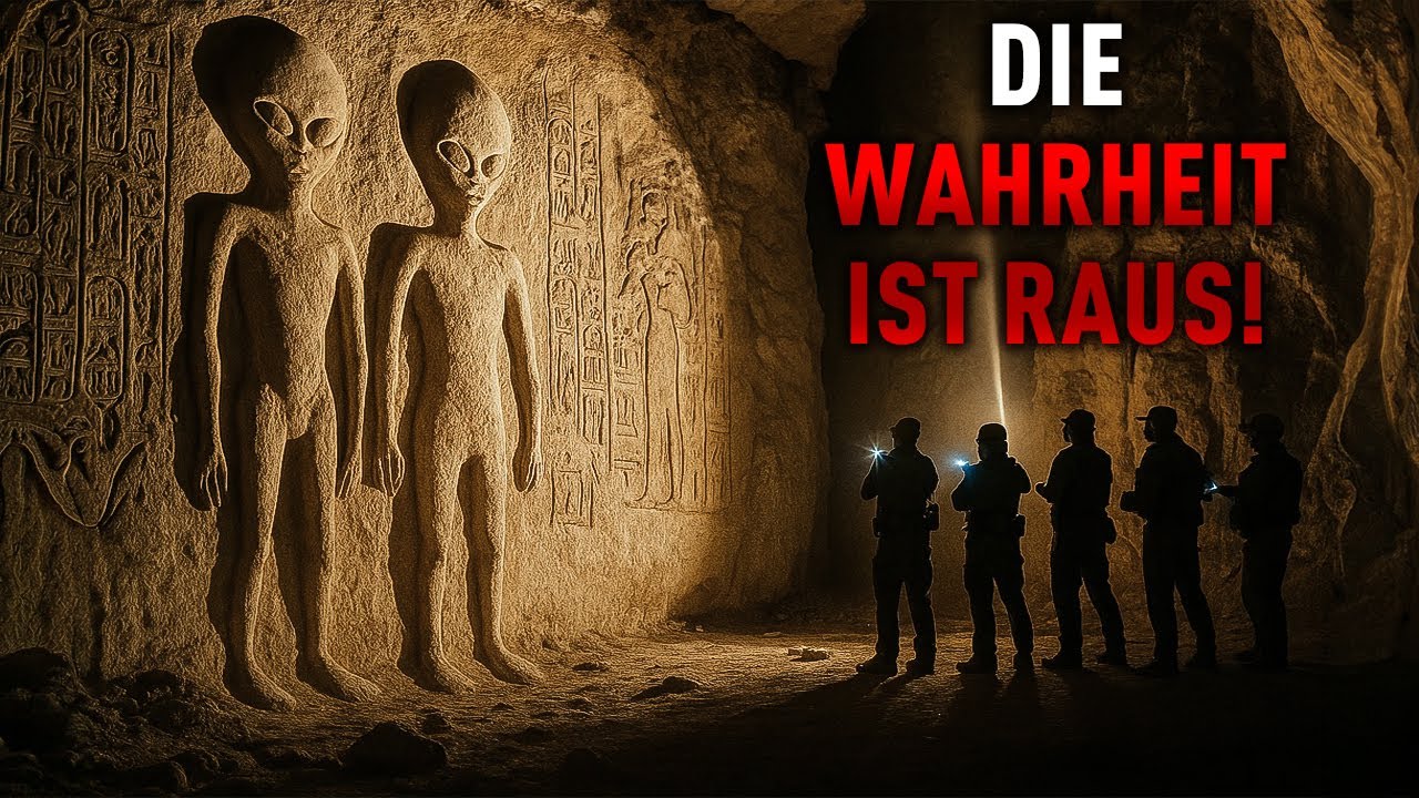 GELOGEN: Geheime Kammer, die aus der Geschichte verbannt wurde, in &Auml;gyptens Pyramide gefunden