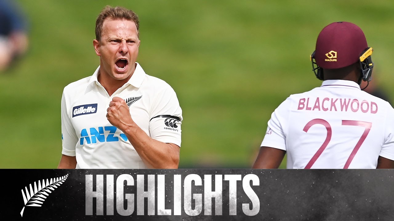 BLACKCAPS одержали победу на стадионе Seddon Park | BLACKCAPS против West Indies | День четвертый...