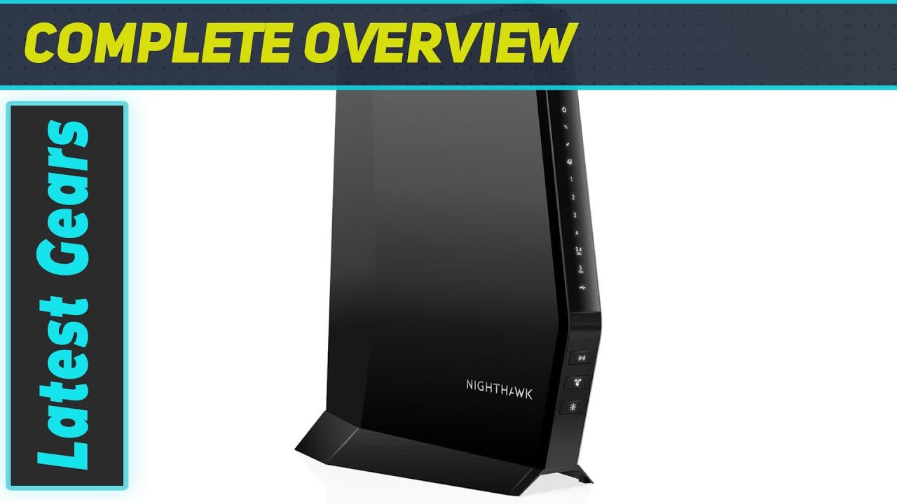 NETGEAR Nighthawk Modem Router Combo (CAX30) - The Best Choice for Fast Internet