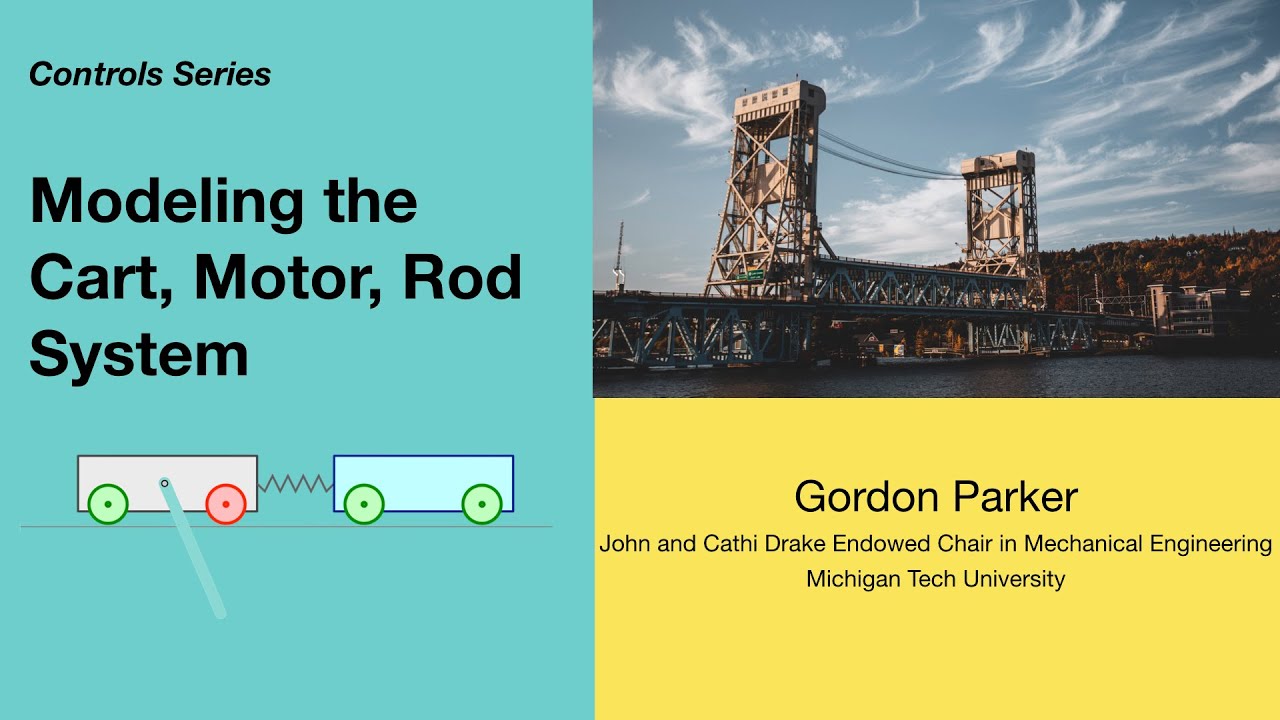 Modeling the Cart, Motor, Rod System