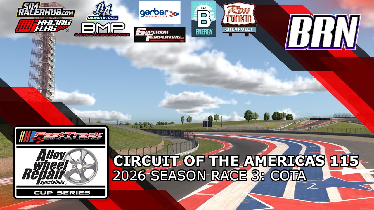 FastTrack Cup Series 2026 Season Race 3: Circuit of the Americas 115