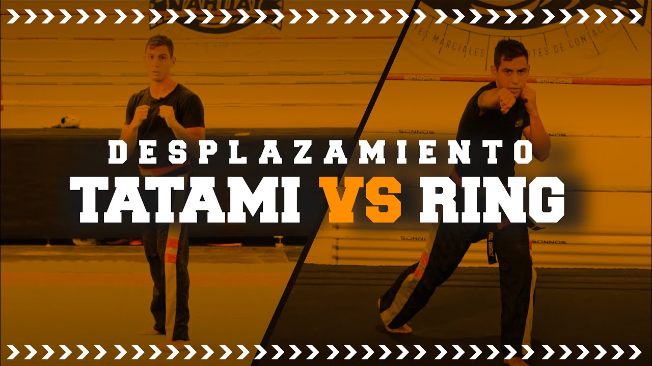 3 DIFERENCIAS CLAVES entre como desplazarse en el TATAMI y en el Ring para #KICKBOXING