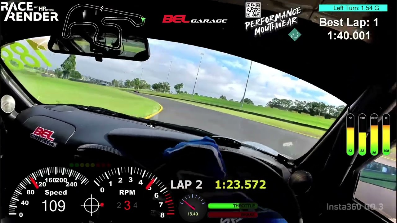 DOMINATING NSW Supersprint Round 1: POV Onboard the Performance Mouthwear 996 Porsche