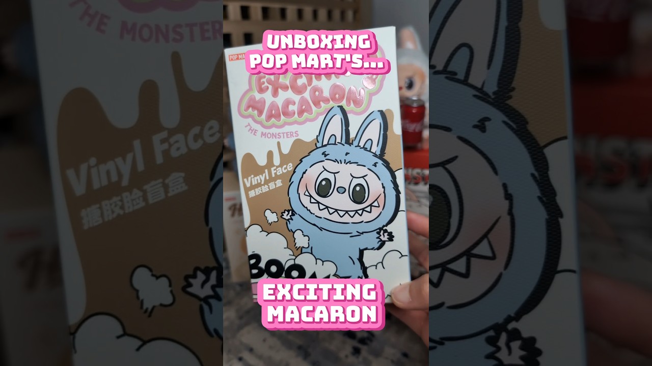 Secret Hunting Pop Mart's Labubu Macaron series! #unboxing #blindbox#popmart #labubu #trending
