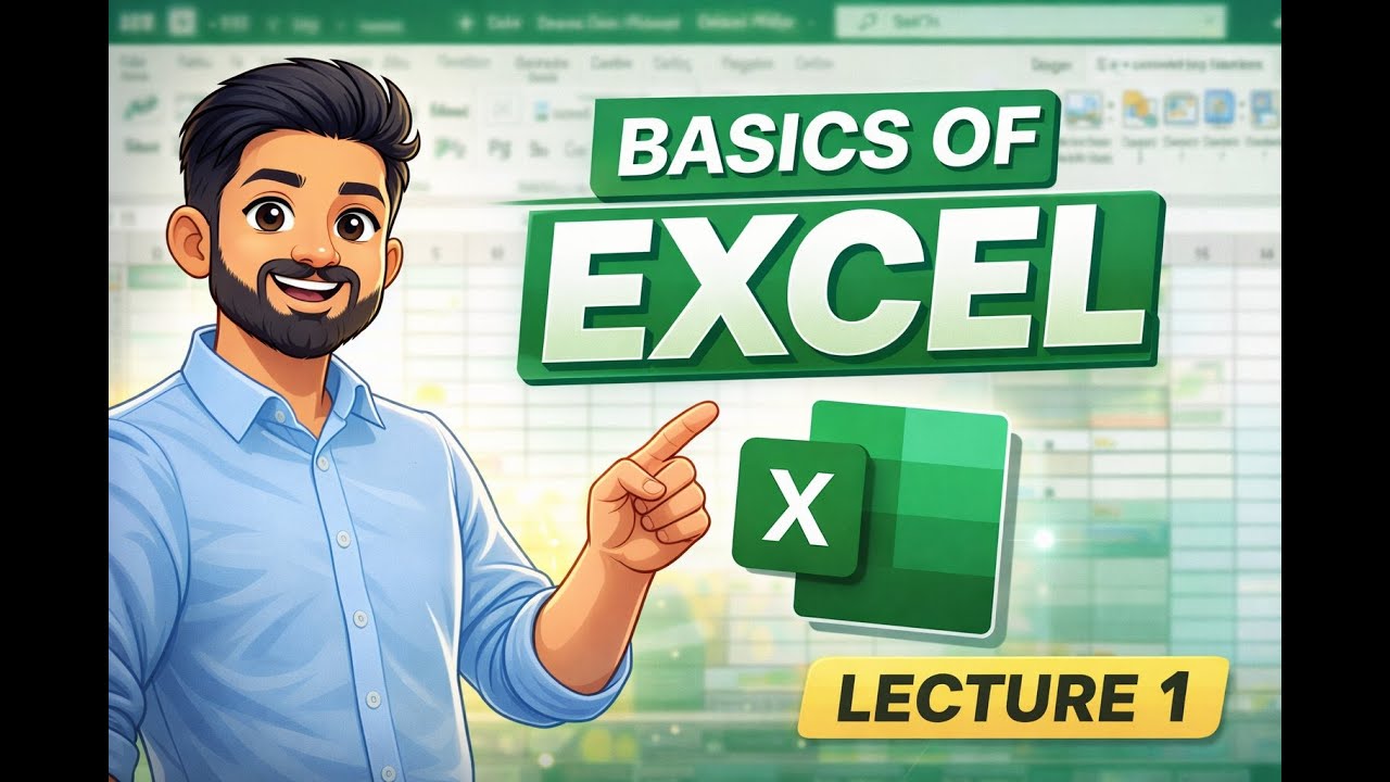 Data Analyst Lecture 1 || Introduction to excel || With Obi Wan