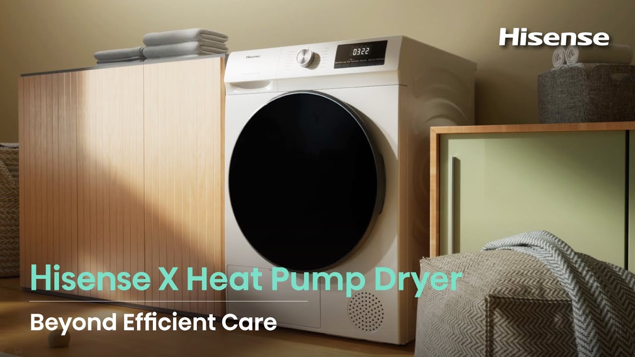 Hisense X Heat Pump Dryer：Beyond Efficient Care | DHQA90