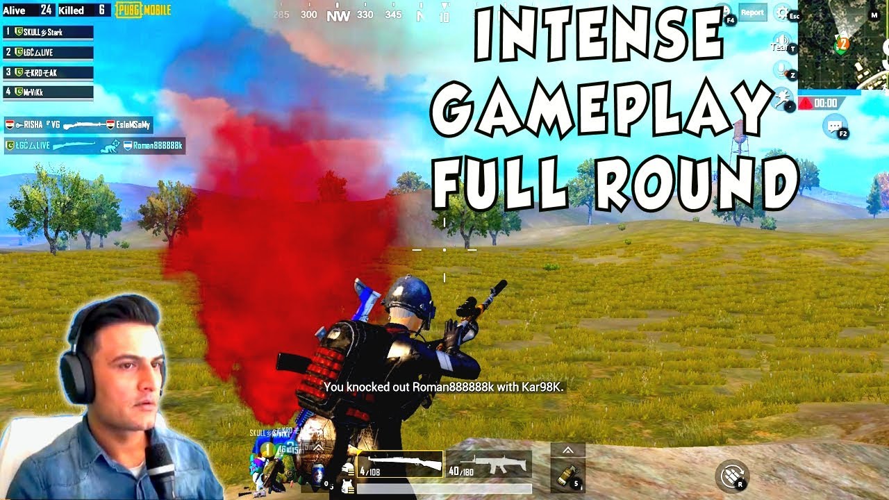 INTENSE GAMEPLAY #1 FULL ROUND PUBG MOBILE - RAGNAR LIVE GAMING PAKISTAN