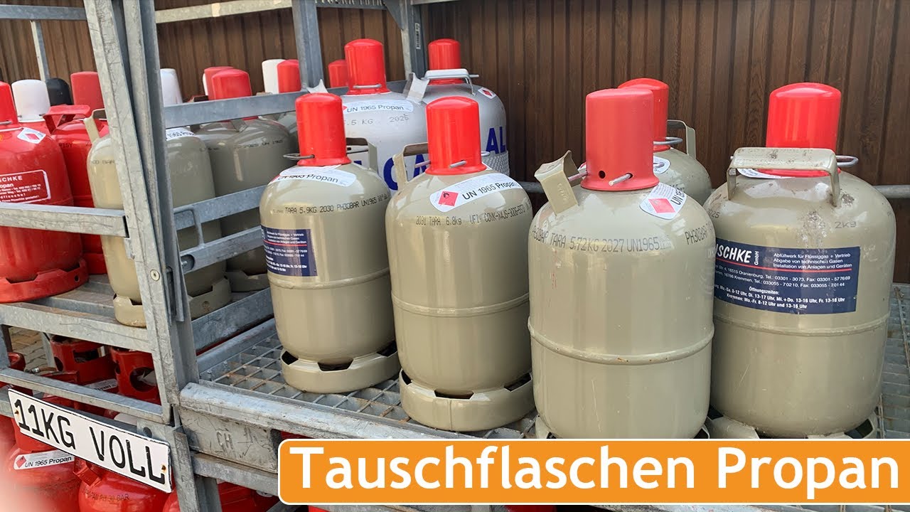 WICHTIG bei Gasflaschen | Tauschflaschen, was zu beachten ist | Günstig & flexibel Propan auffüllen