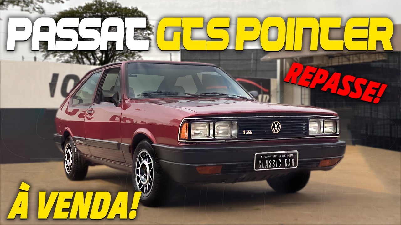 (VENDIDO!) PASSAT GTS POINTER 1986 À VENDA! *REPASSE!*