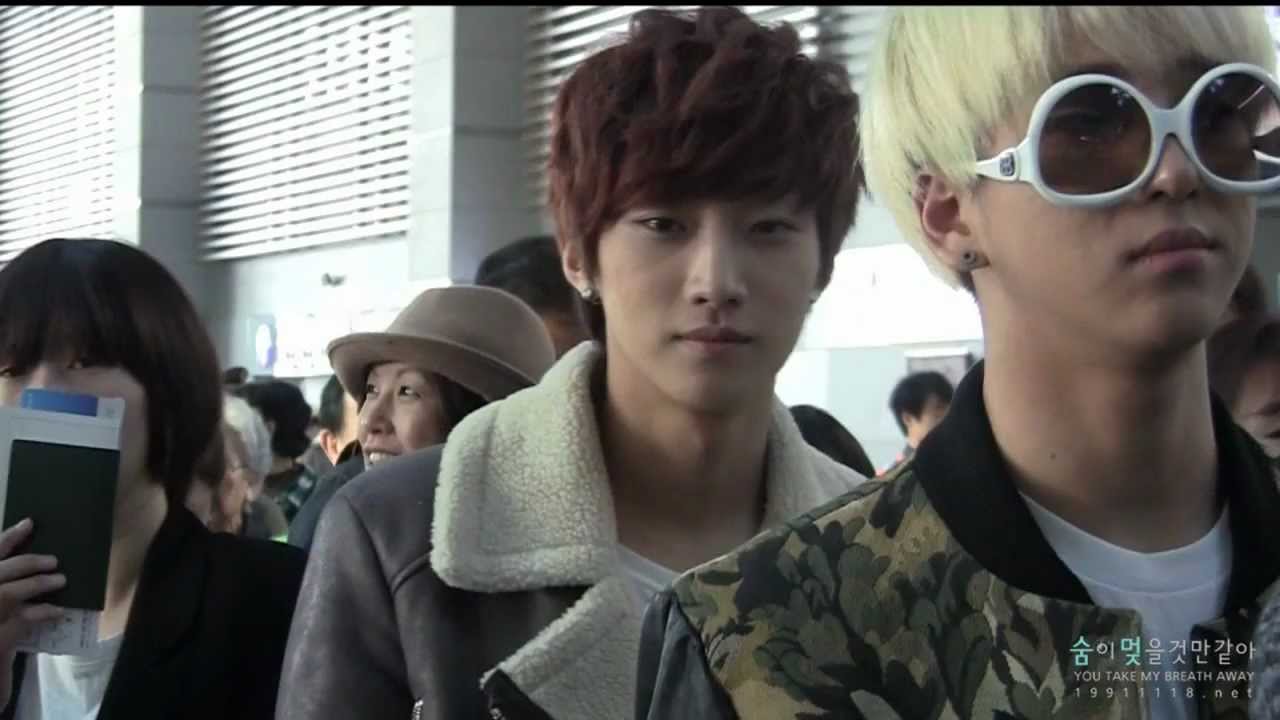 121019 incheon airport jinyoung