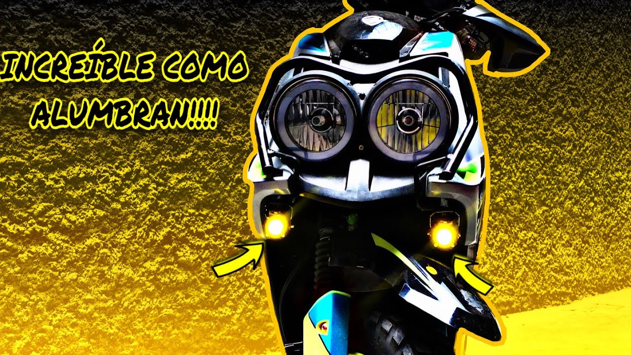 FAROS AUXILIARES PARA LA WS 150 SPORT (COMO PONERLOS)