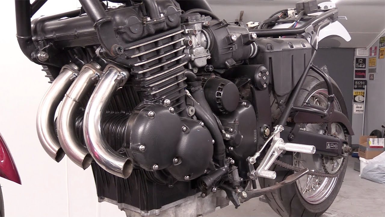Triumph TT Legend, 3-into-1 Header Pipes (Pt1) Practice !