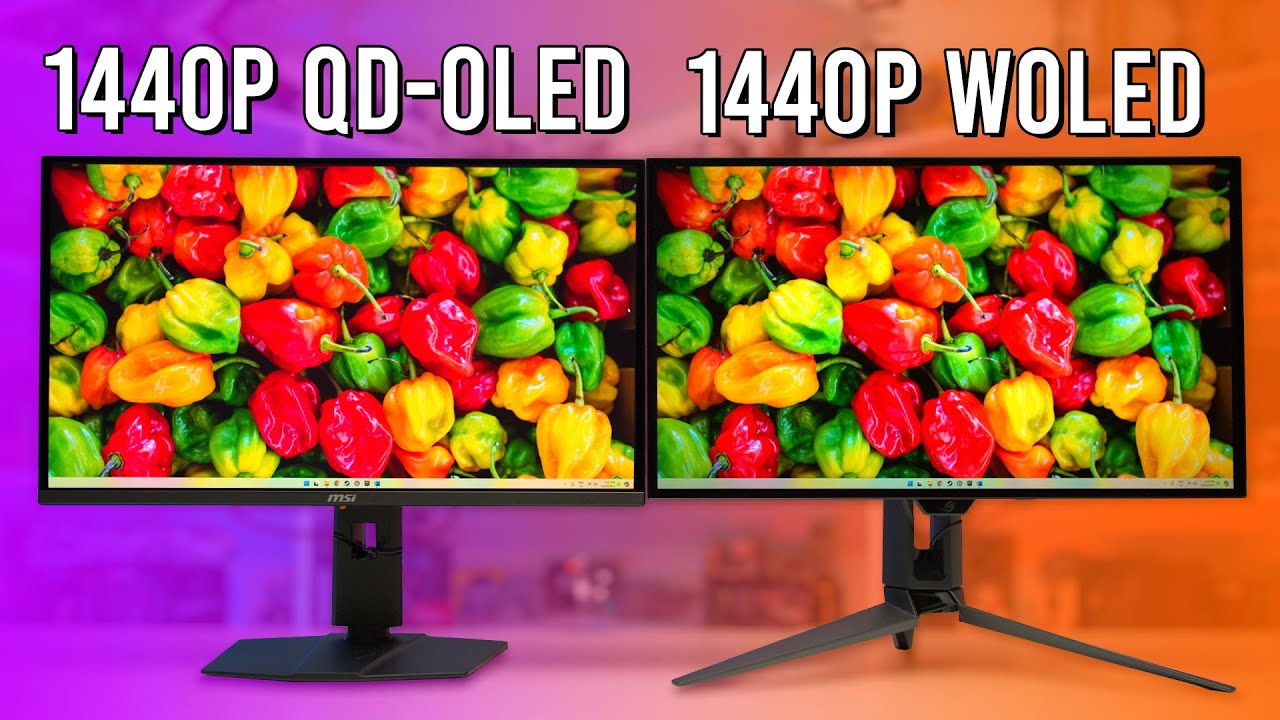 1440p QD-OLED vs 1440p WOLED - Everything You Need to Know