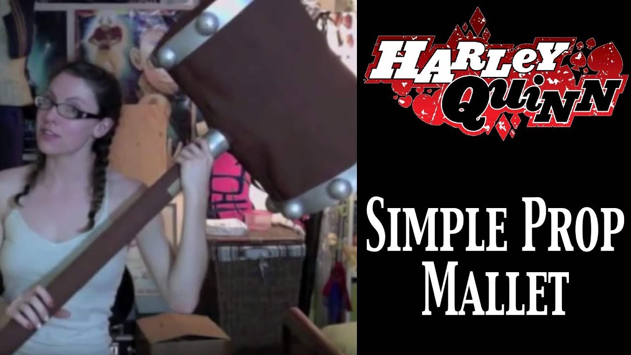 Harley Quinn Costume Tutorial - Cheap Hammer Prop