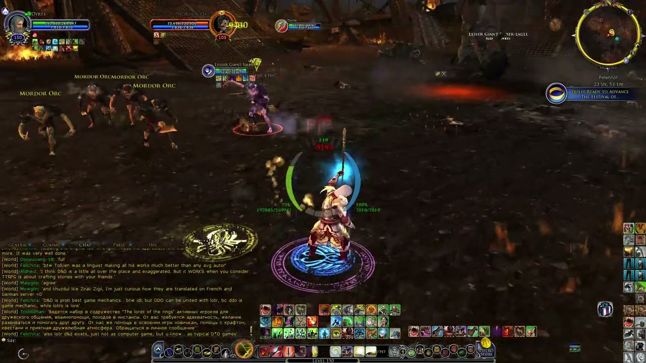 Blue Loremaster lvl 150 t1 rako solo